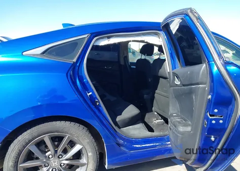 2019 Honda Civic Ex из США, поврежденный, VIN JHMFC1F35KX009441